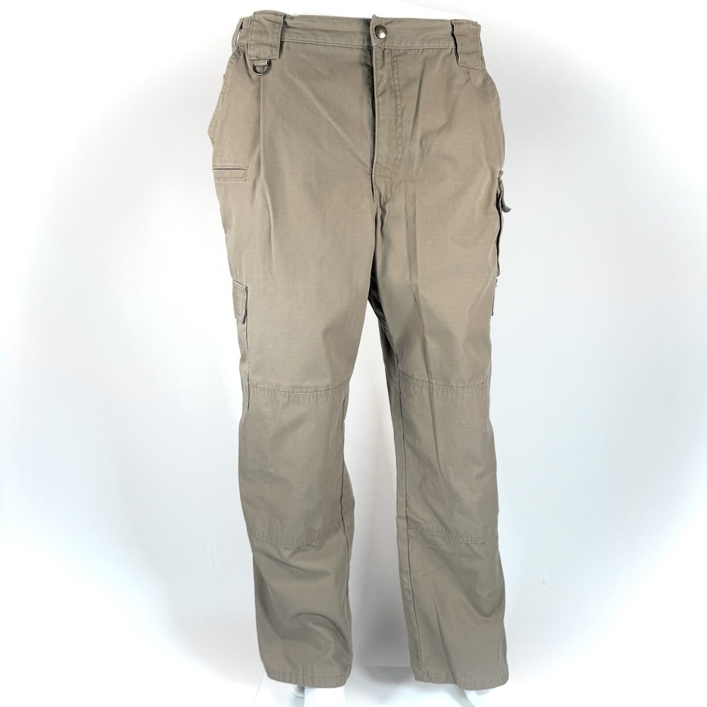 5.11 Tactical Pants Mens 38x30 Khaki Ripstop Cargo Utility Outdoor